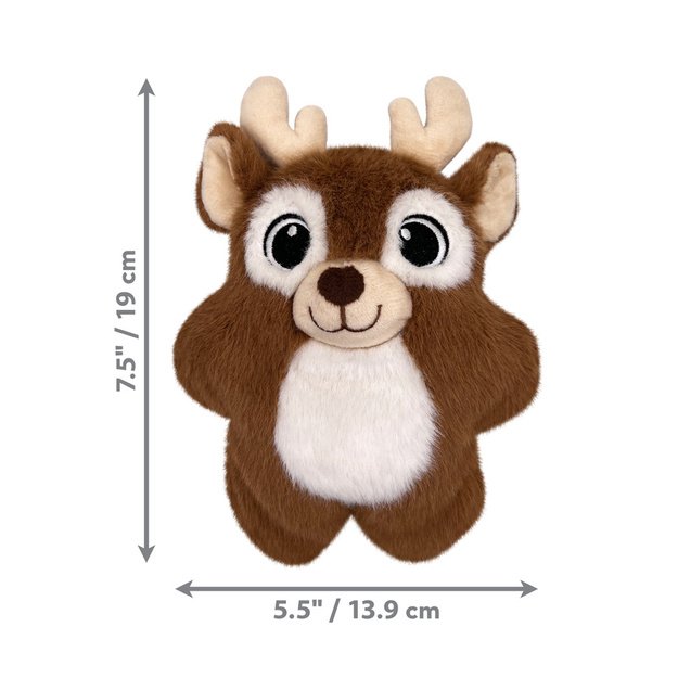 KONG - Holiday Snuzzles Reindeer Sm 19x14cm 3