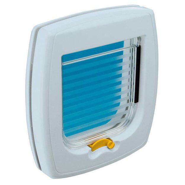 Ferplast - Dog & Cat Door Swing 1 2-Way - White - Small
