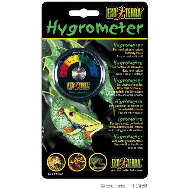 Exoterra - Hygrometer Rund 1