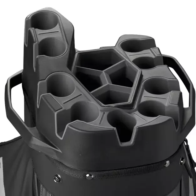 Wilson - I-Lock Dry Golf Cart Bag - Grey/Khaki/Orange 5