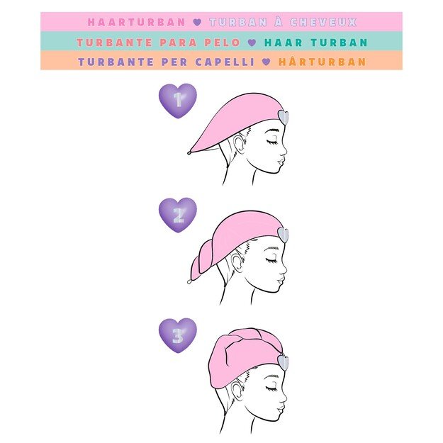 TOPModel Hair Turban BEAUTY and ME ( 0412831 )