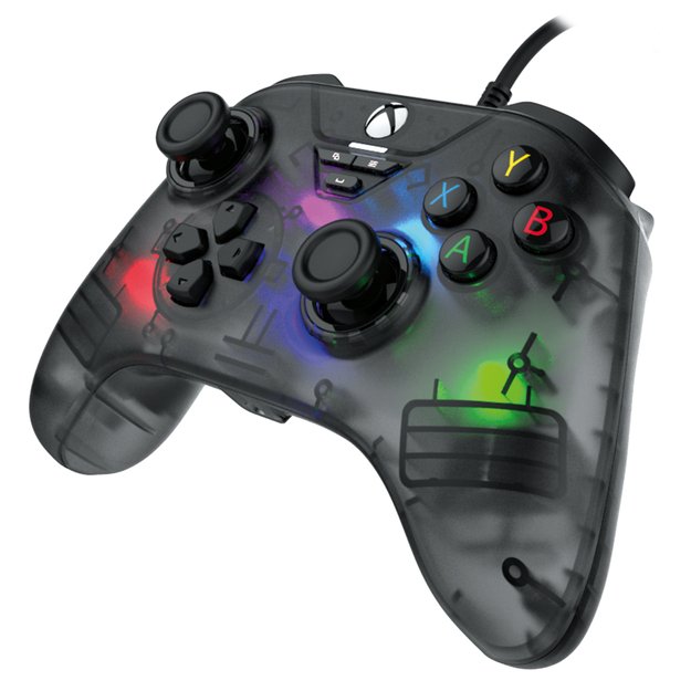 Snakebyte - GamePad RGB X (Smoke Grey) - XBOX/PC