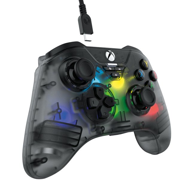 Snakebyte - GamePad RGB X (Smoke Grey) - XBOX/PC 1