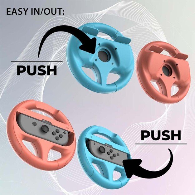 Subsonic - Pack of 2 steering wheels for Switch & Switch 2 3