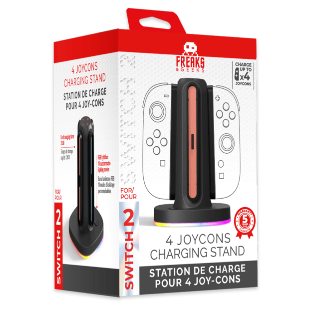 Trade Invaders - Charging Dock for 4 Joy-Cons Nintendo Switch 2 3