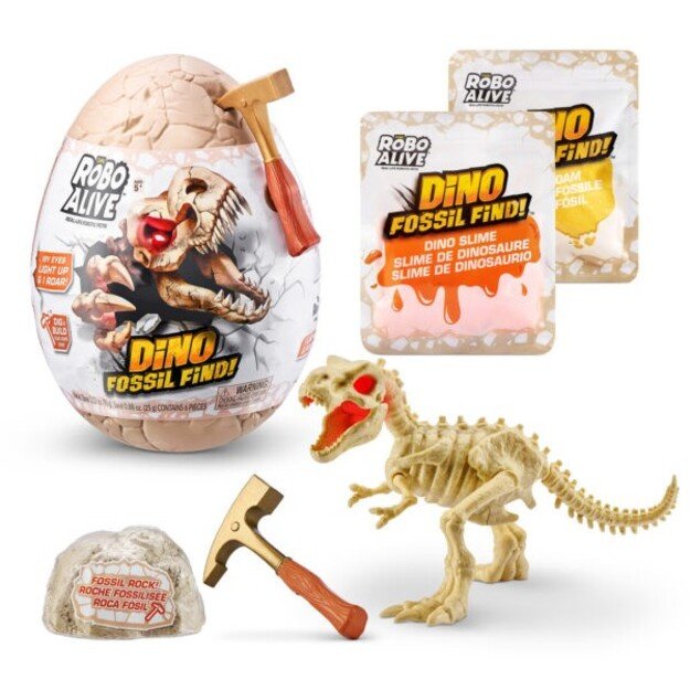 Robo Alive - Dino Fossil Find - Surprise Egg