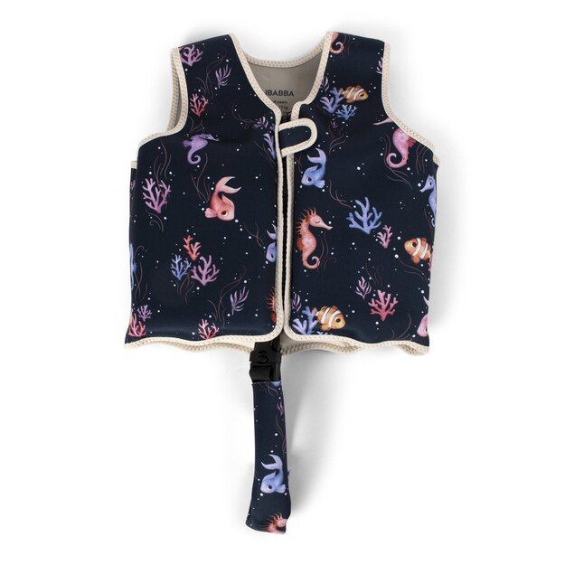 Filibabba - Swim vest 3-4 years  - Rainbow Reef - (FI-02992)