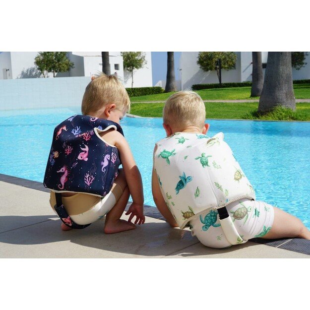 Filibabba - Swim vest 3-4 years  - Rainbow Reef - (FI-02992)