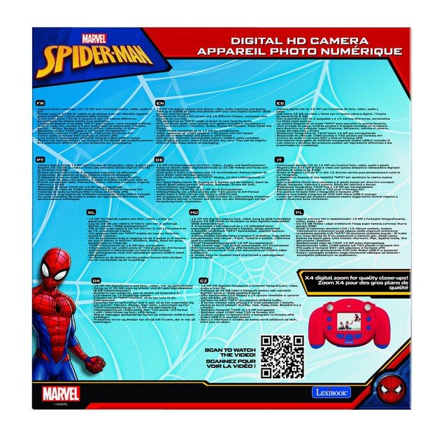 Lexibook - Spiderman children's Camera (DJ080SP) 3