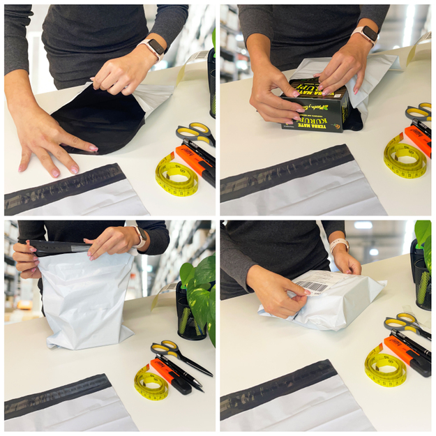 KURJERIO POLIMAIŠELIAI BALTIEMS B3 400x500 50 vnt.