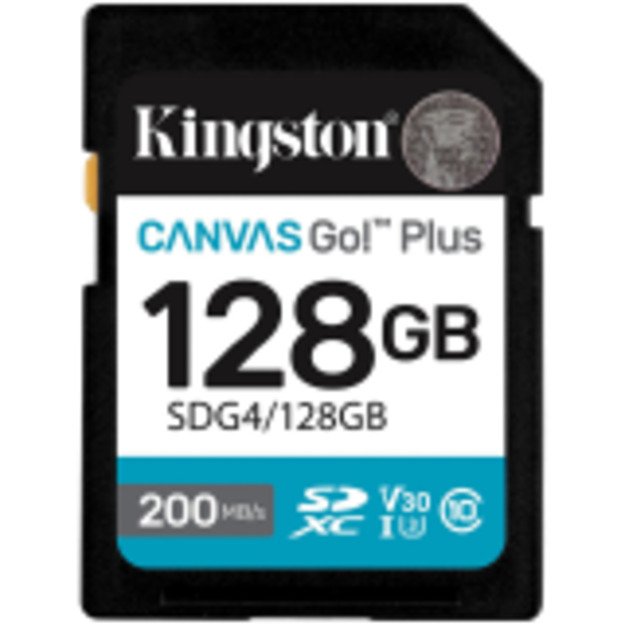 Memory Flash cards KINGSTON SDG4/128GB