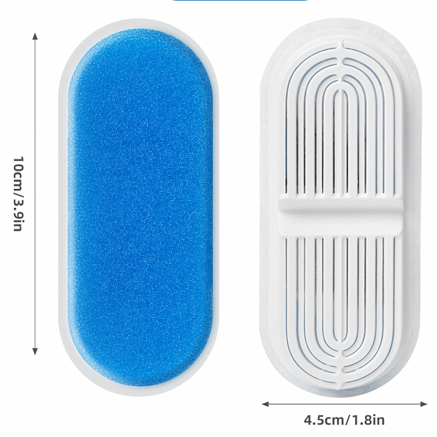 Rezerves filtru komplekts strūklakām, dzeramajām strūklakām, dzirdinātavām suņiem un kaķiem, 8 gab.