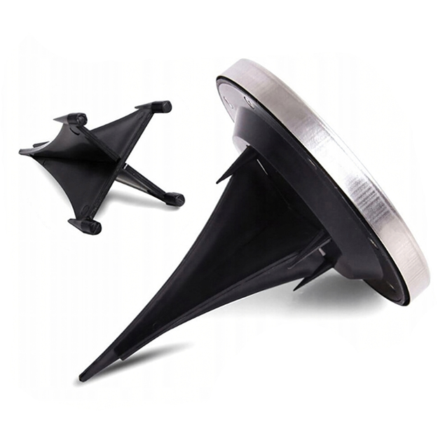 10x Solar Garden Lamp Disc LED Ground Lights Twilight Sensor 8 LEDs