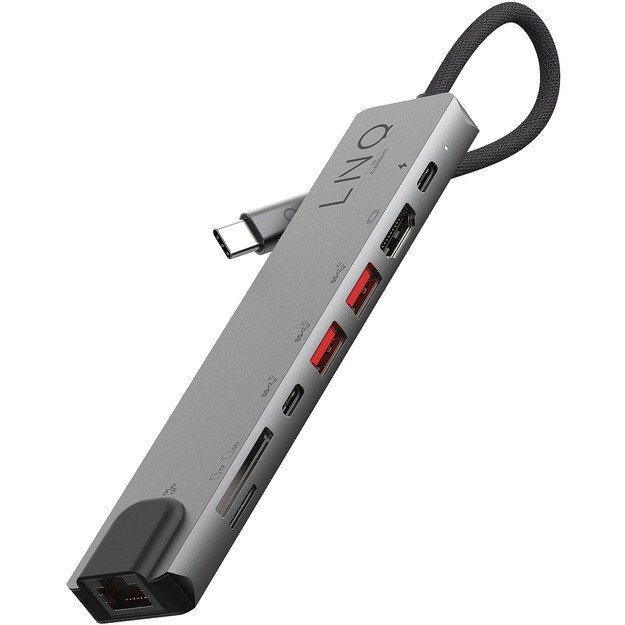 LINQ - 8in1 PRO USB-C Multiport Hub