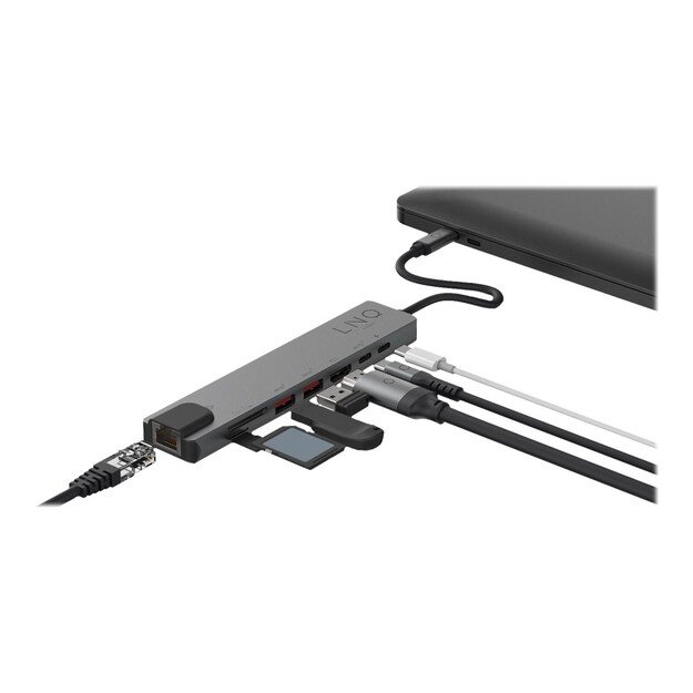 LINQ - 8in1 PRO USB-C Multiport Hub
