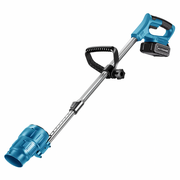 Salokāms dārza sniega pūtējs ar 2 x 1500 mAh baterijām