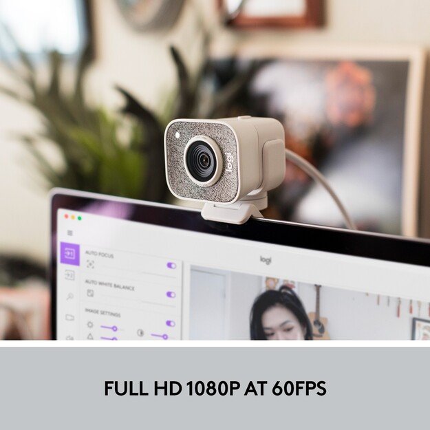 Logitech - STREAMCAM White