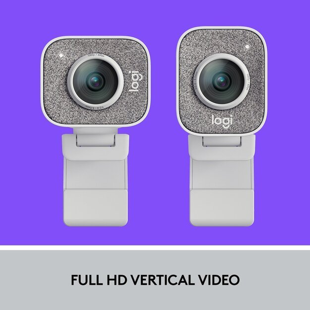 Logitech - STREAMCAM White