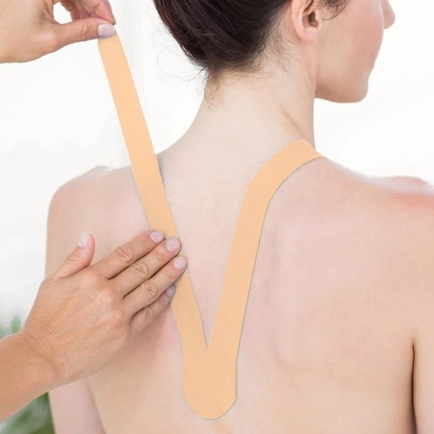 Plastry Tape Tejpy Kinesio Taping Tejp Taśma Kinesio Sport Pro 5Mx5CM 9