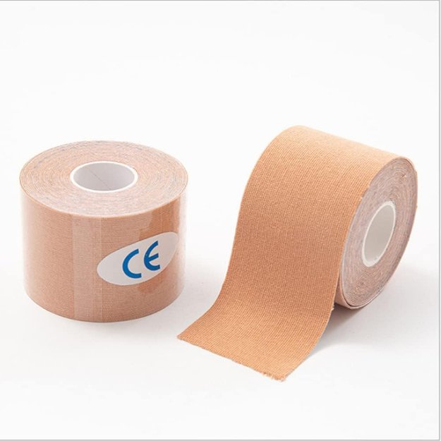 Plastry Tape Tejpy Kinesio Taping Tejp Taśma Kinesio Sport Pro 5Mx5CM 6