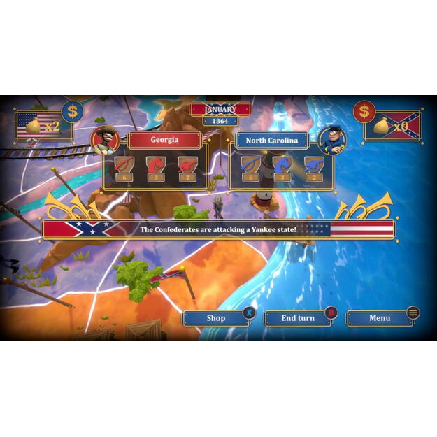 The Bluecoats: North & South