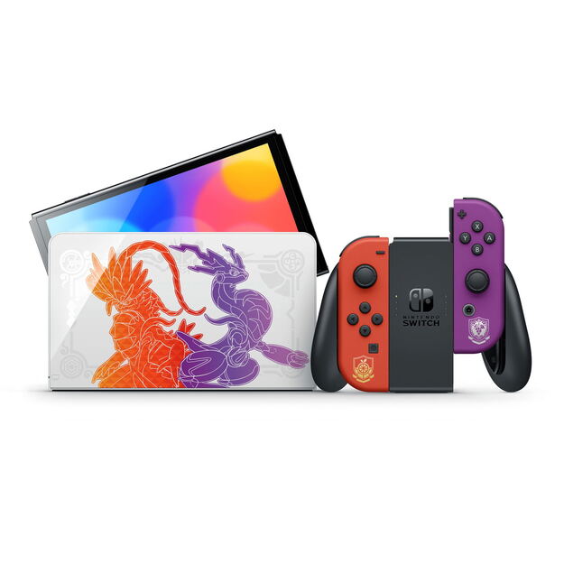 Nintendo Switch OLED Console - Pokemon Scarlet and Violet