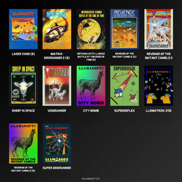 Evercade The Llamasoft Collection