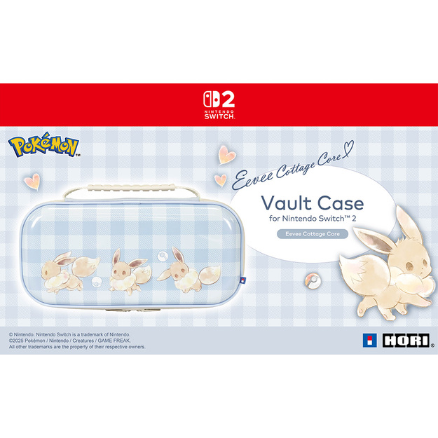 HORI - Vault Case for Switch 2 - Eevee Cottage Core - Blue