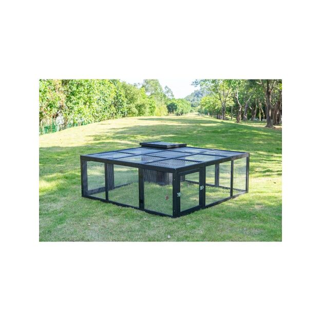 Nordic paws - Rabbit Playpen Outdoor  XXL  162,1 x 160,0 x 60,8 cm.