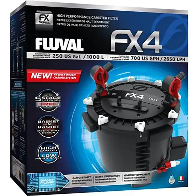Fluval  - FX4 -Canister Filter 2650 l/h
