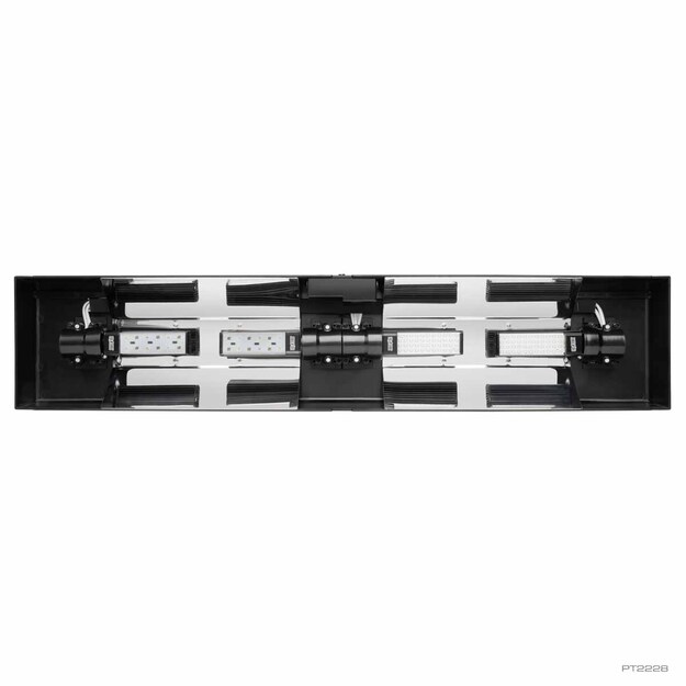 Exoterra - RAMP EXOTERRA Compact Top for 4 bulbs - 90 x 20 x 9 cm