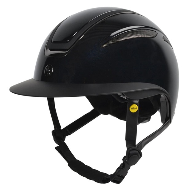HANSBO SPORT - Mips Air Glossy Metal Riding Helmet - S