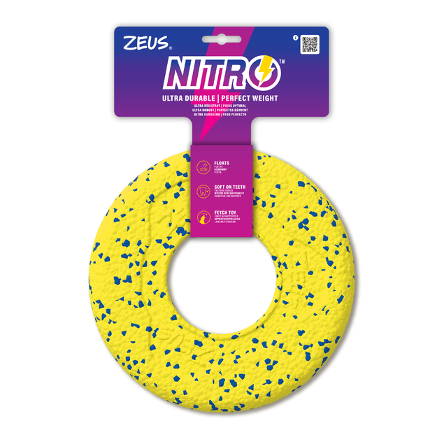 Zeus Nitro - Flying Disc - Yellow and Blue - Ø24cm