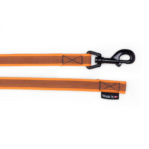 WalkFit - Walk'it Anti-slip Tracking Leash without Handle - Orange - XL - 10m