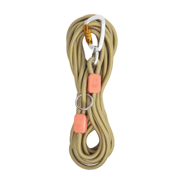 Woolly Wolf - Long Rope Leash Pistachio - 6m -10mm