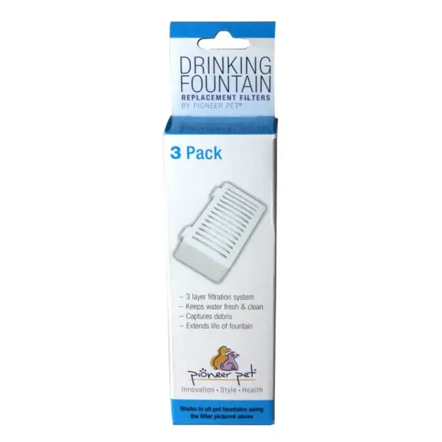Pioneer - T-Shaped Fleece Carbon Filter - 3 Pack