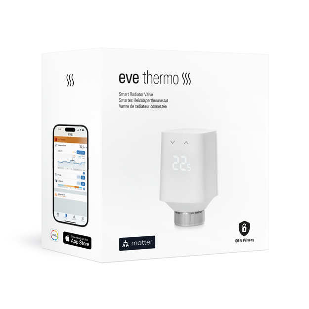 Eve Thermo - Smart radiator valve (Matter, 5th generation)