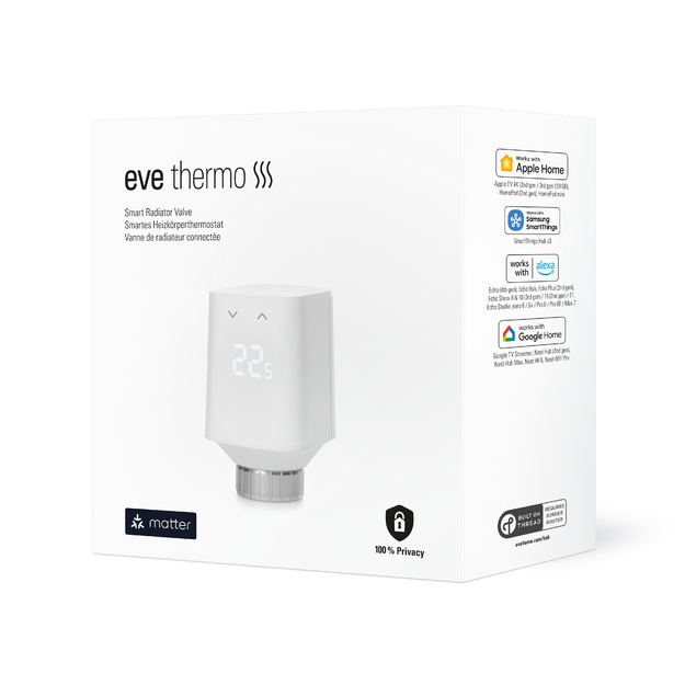 Eve Thermo - Smart radiator valve (Matter, 5th generation)
