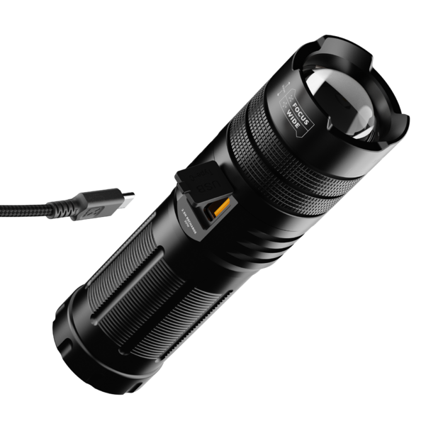Xtorm - Flashlight Power Bank 10.500 mAh USB-C PD20W Black