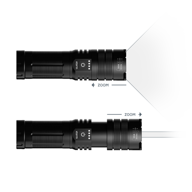 Xtorm - Flashlight Power Bank 10.500 mAh USB-C PD20W Black