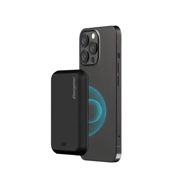 Energizer - Magsafe Compatible QI Power Bank QM5000BK - 5000mAh