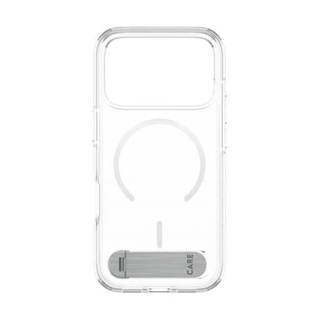 PanzerGlass - CARE Feature Case Transparent w. Kickstand & MagSafe - iPhone 17 Pro