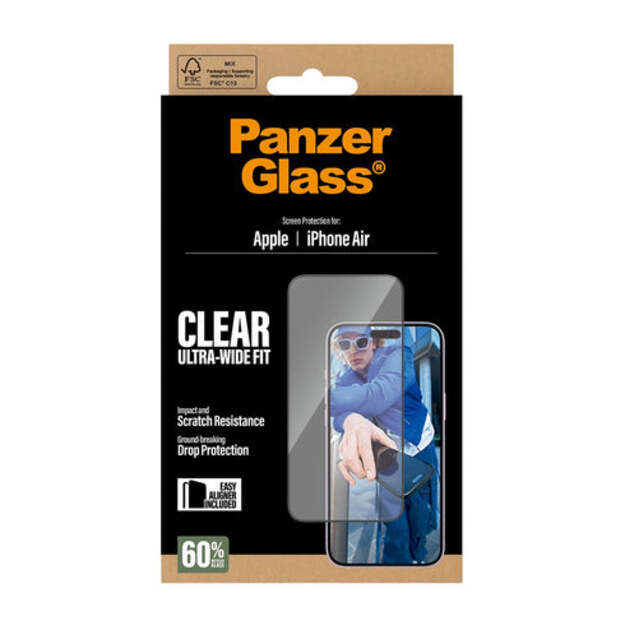 PanzerGlass - Screen Protector - iPhone Air - UWF w. EasyAligner