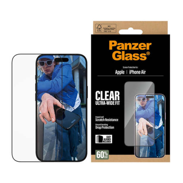 PanzerGlass - Screen Protector - iPhone Air - UWF w. EasyAligner
