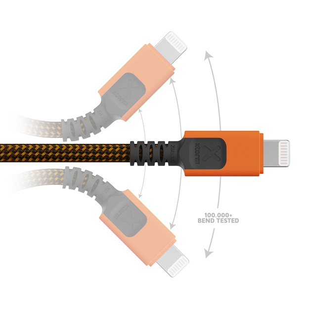 Xtorm - Xtreme USB-C / Lightning Cable MFI - 1.5m