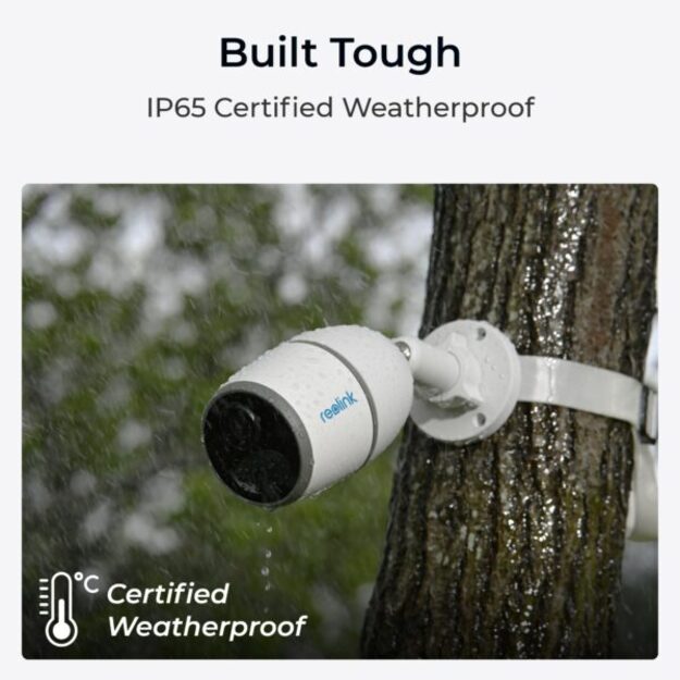 Reolink – Go Plus (G330) 4G LTE Outdoor Battery Camera – White