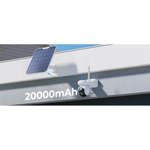 Reolink – Atlas PT Ultra (B660) 4K UHD Battery Camera – White