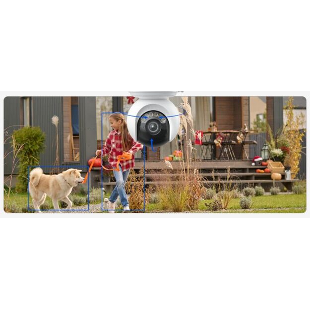 Reolink – Atlas PT Ultra (B660) 4K UHD Battery Camera – White