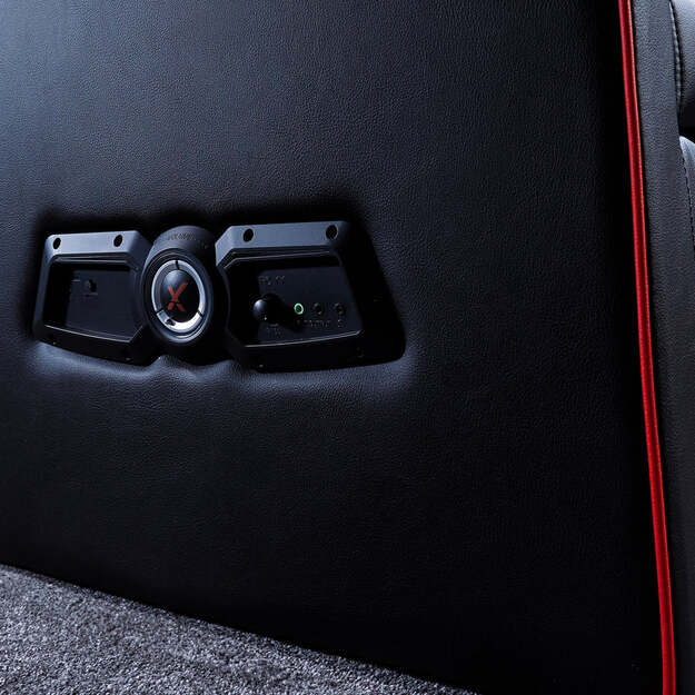 X-Rocker - Shift Luxe Junior 2.1 Ottoman Gaming Chair with Storage