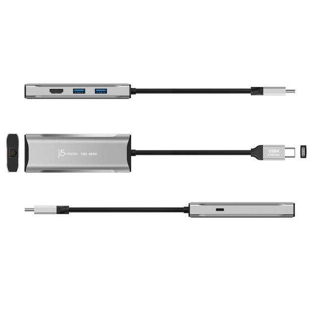 J5create - 4k60 Elite Usb-C 10gbps Travel Dock